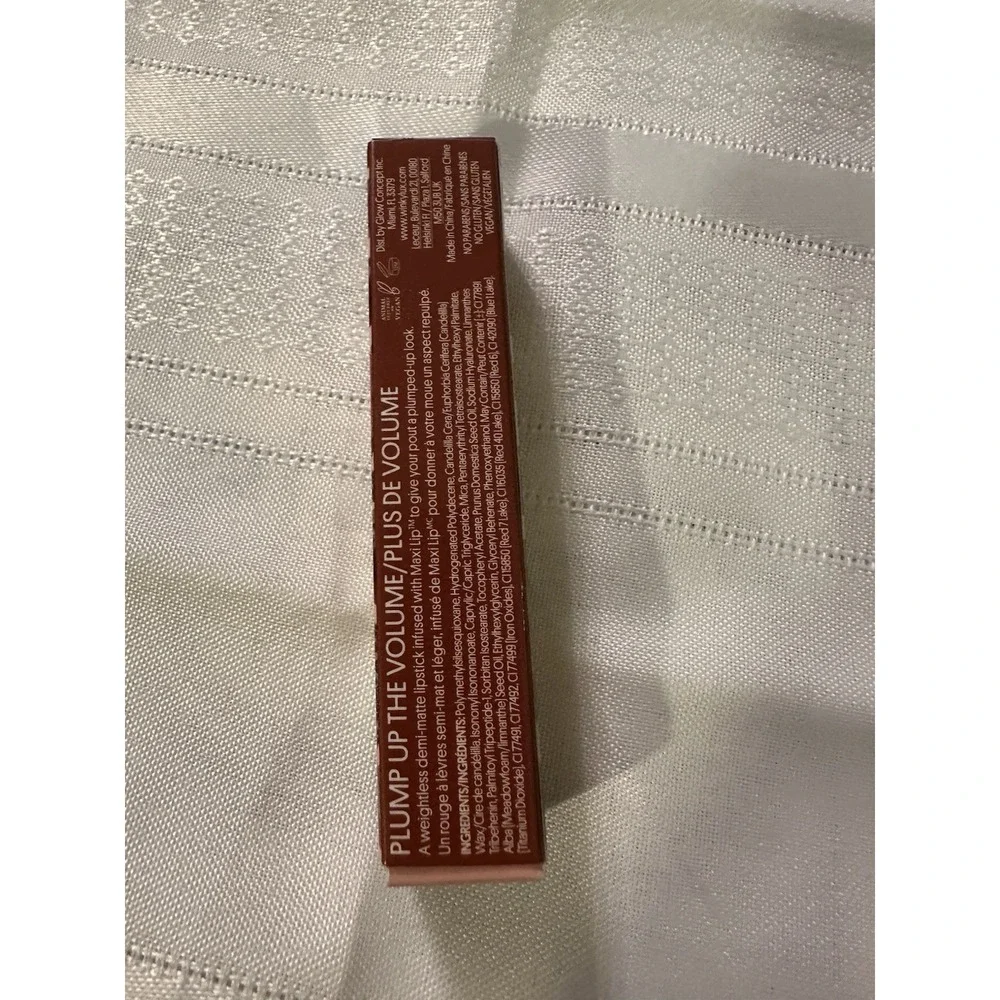 Winky‎ Lux Skinny Plump Demi-Matte Lipstick In First Crush 0.95g NIB